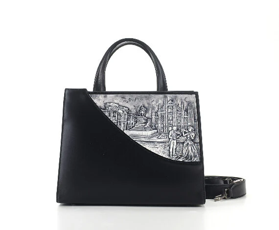 MILAN<br>Bag city collection medium black