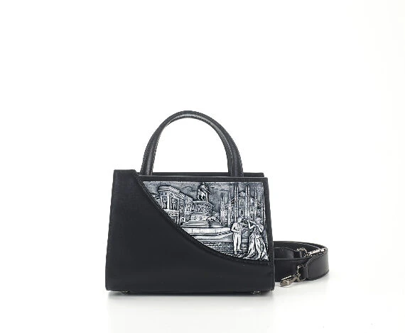 MILANO<br>Borsa city collection piccola nera