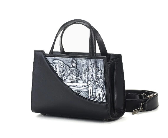 MILAN<br>Bag city collection small black