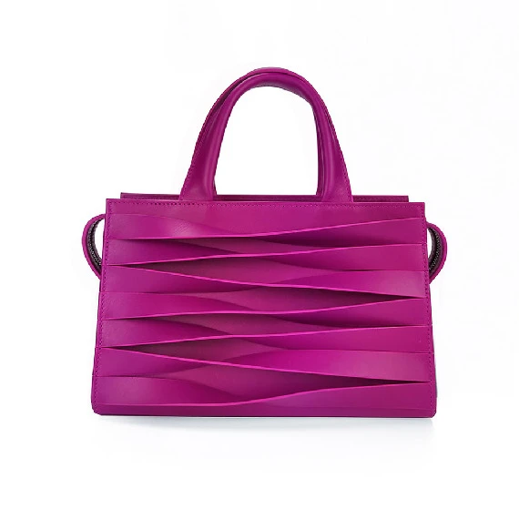 Borsa floating collection city bag fucsia