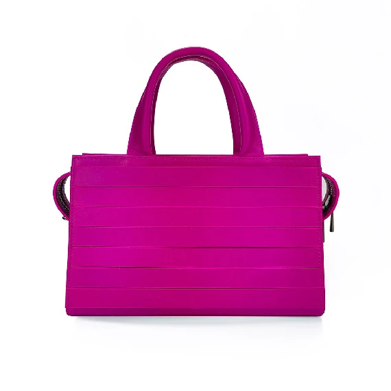 Borsa floating collection city bag fucsia