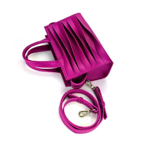 Floating collection city bag fucsia