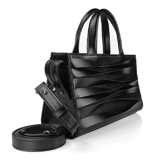 Floating collection city bag black